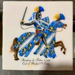 Tegeltje ridder te paard:  the Earl of  Hereford & Essex, Ophalen of Verzenden