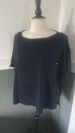 Hilfiger nieuw blouse donkerblauw xxl 44 splitjes blauw, Ophalen of Verzenden, Zo goed als nieuw, Maat 42/44 (L), Blauw