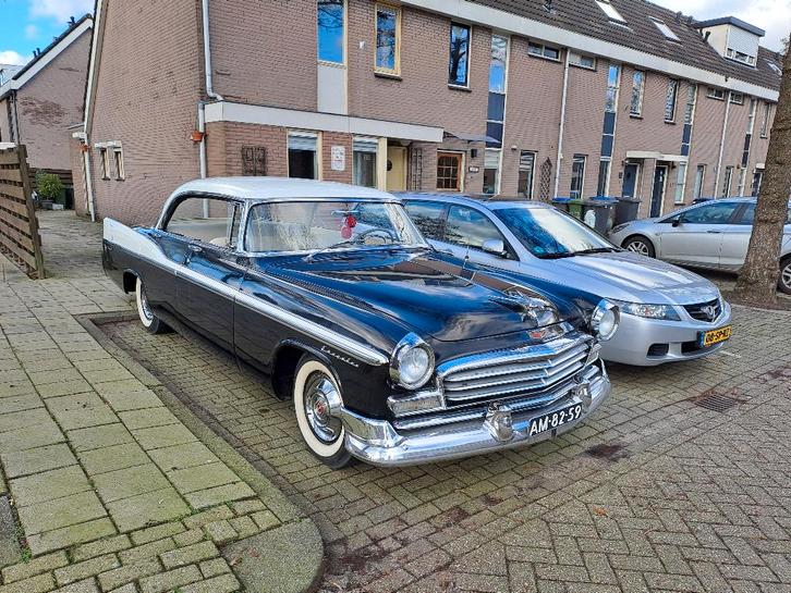 Chrysler Windsor Newport 4d htp 1956, V8 aut. Goede Staat!!!, Auto's, Oldtimers, Particulier, Radio, Chrysler, Benzine, Sedan