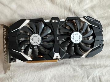 Nvidia GeForce GTX 1060 6GT OCV1 MSI beschikbaar voor biedingen