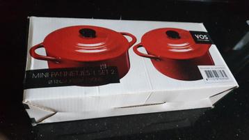 2 mini braadpannen  beschikbaar voor biedingen