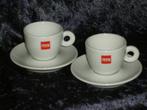 Illy Espresso Kopjes 2x ((Verzenden kan ook)), Ophalen, Porselein, Overige stijlen, Kop(pen) en/of Schotel(s)