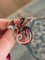 Broche draak rood, Ophalen of Verzenden, Nieuw, Rood, Overige materialen