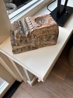 Zwaar houten poertje, Ophalen of Verzenden