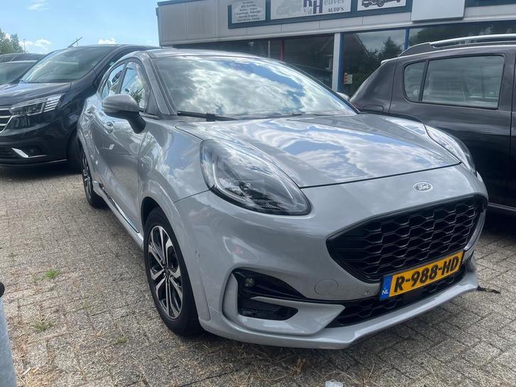 Ford Puma 1.0 EcoBoost Hybrid ST-Line BJ 2022 MATTER GREY, Auto's, Ford, Bedrijf, Te koop, Puma, ABS, Achteruitrijcamera, Adaptive Cruise Control