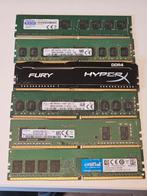 Partij 4GB DDR4 Desktop geheugen, Computers en Software, RAM geheugen, Desktop, Gebruikt, 4 GB, DDR4