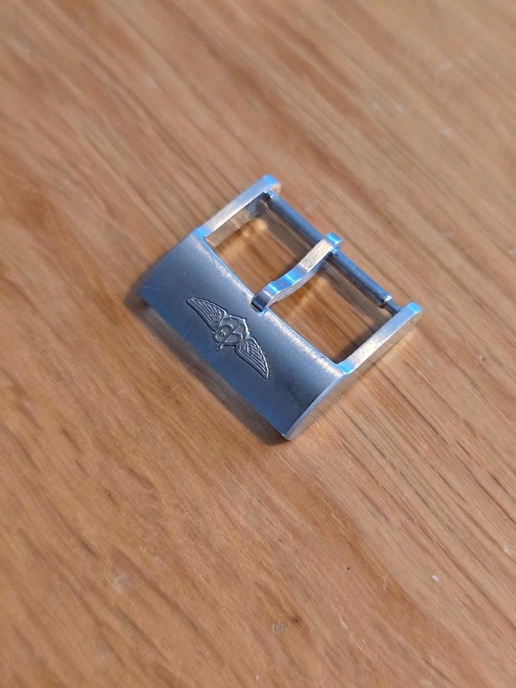 Breitling gesp 20mm mat, Sieraden, Tassen en Uiterlijk, Overige Accessoires, Gebruikt, Ophalen