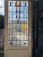 Glas in lood raam - Art Deco stijl, Ophalen