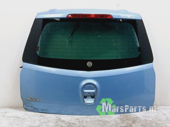 Achterklep van een Opel Agila, Auto-onderdelen, Carrosserie en Plaatwerk, Achterklep, Opel, Gebruikt, 6 maanden garantie, 12 maanden garantie