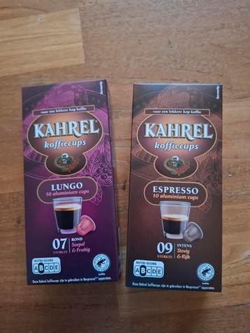 Nespresso cups beschikbaar voor biedingen