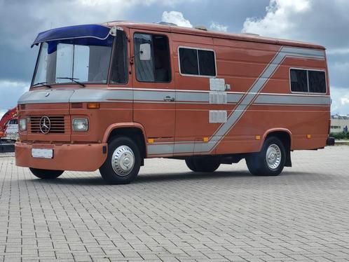 Mercedes 406 d 1973 camper belastingvrij, Caravans en Kamperen, Campers, Particulier, tot en met 4, Buscamper of Camperbus, Mercedes-Benz