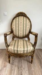 Ouderwetse stoel barok stijl, mag weg t.e.a.b., Antiek en Kunst, Antiek | Meubels | Stoelen en Banken, Ophalen