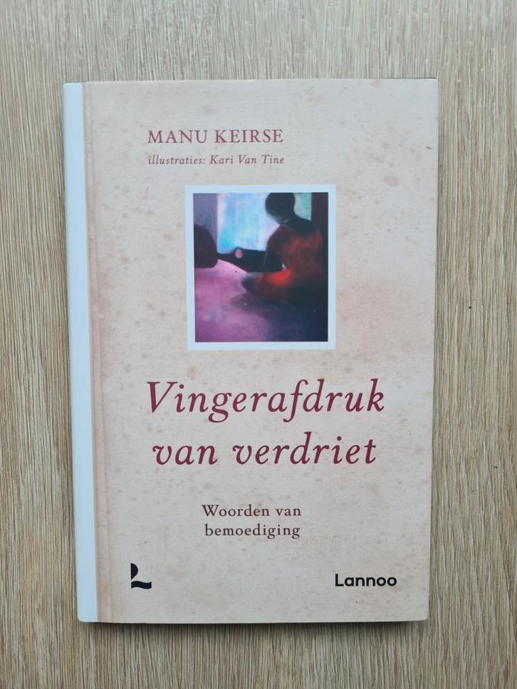 Manu Keirse - Vingerafdruk van verdriet, Boeken, Esoterie en Spiritualiteit, Zo goed als nieuw, Ophalen of Verzenden