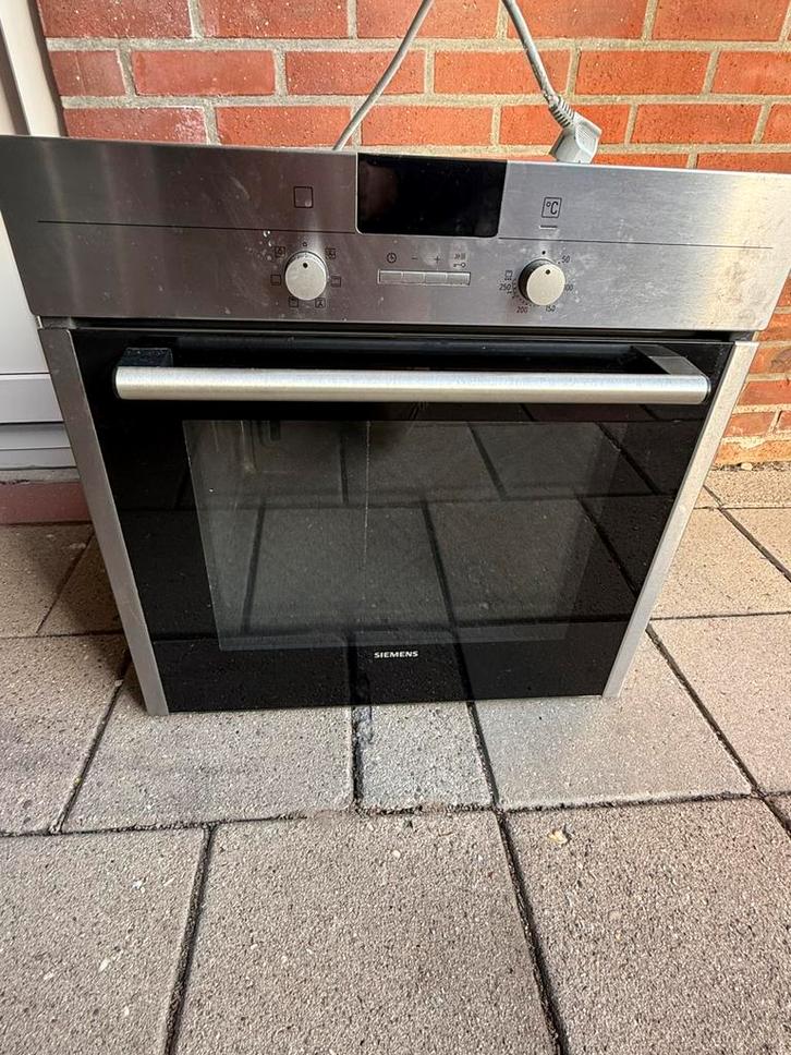 Siemens Inbouw Oven –, Witgoed en Apparatuur, Ovens, Gebruikt, Inbouw, Oven met grill, 45 tot 60 cm, 45 tot 60 cm, Hete lucht