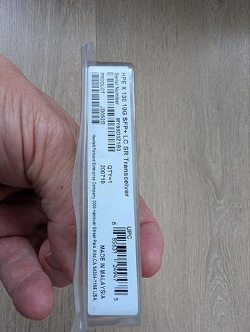 HPE x130 10G SFP+ LC SR transceiver  beschikbaar voor biedingen