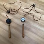 2 antieke bakelieten telefoonhoorns, Antiek en Kunst, Curiosa en Brocante, Ophalen of Verzenden