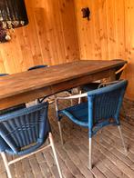 Eettafel, Huis en Inrichting, Tafels | Eettafels, Ophalen, Gebruikt, Teakhout, 200 cm of meer