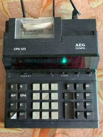 AEG Olympia rekenmachine (nieuw) beschikbaar voor biedingen