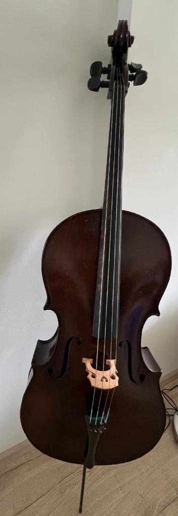muziek en instrumenten, Muziek en Instrumenten, Instrumenten | Onderdelen, Gebruikt, Cello, Ophalen
