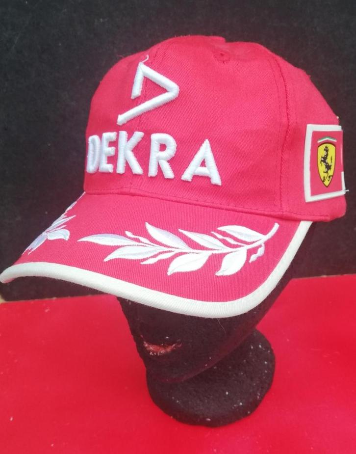 Michael Schumacher. F1. Cap. Ca '90. DEKRA., Verzamelen, Automerken, Motoren en Formule 1, Zo goed als nieuw, Formule 1, Ophalen