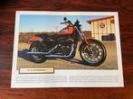 Harley-Davidson XL 883R SPORTSTER brochure ENGLISH, Ophalen of Verzenden, Gebruikt, Motoren