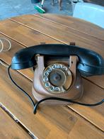 Antieke telefoon, bakeliet met koper, Antiek en Kunst, Ophalen