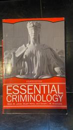 Essential Criminology fourth edition, Sociale wetenschap, Lanier, Henry & Anastasia, Ophalen of Verzenden, Zo goed als nieuw