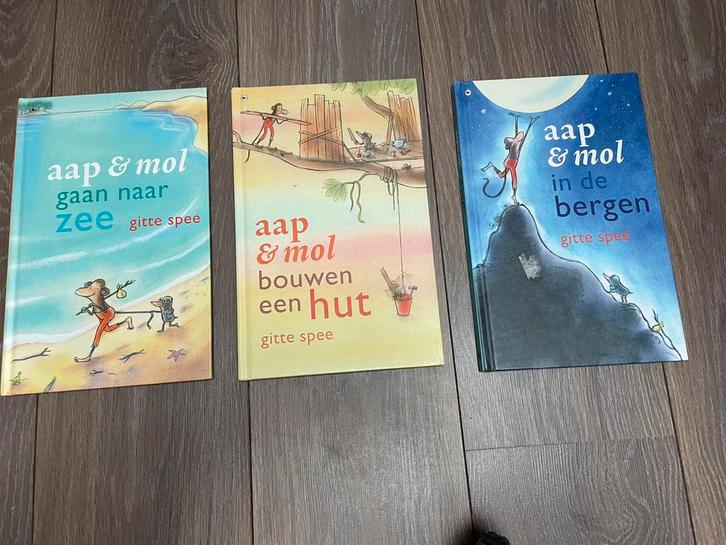 Gitte Spee - Aap & Mol, Boeken, Kinderboeken | Kleuters, Zo goed als nieuw, Fictie algemeen, Ophalen of Verzenden