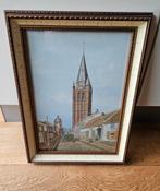Schilderij oude Kerkstraat Nederweert, Ophalen of Verzenden