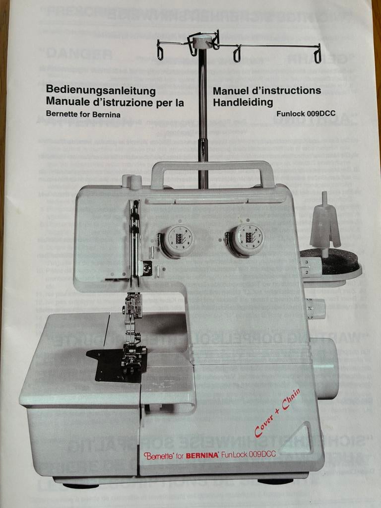 Bernina funlock 009 DCC Nieuw, Hobby en Vrije tijd, Naaimachines en Toebehoren, Nieuw, Lockmachine, Bernina, Ophalen