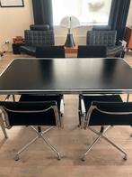 Vintage tafel jaren 70, Huis en Inrichting, Tafels | Eettafels, Ophalen, 50 tot 100 cm, Zo goed als nieuw, 150 tot 200 cm