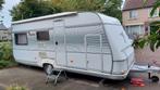 LMC Munsterland 540 met Fiama zakluifel 410, Caravans en Kamperen, Caravans, Dwars-stapelbed, Rondzit, 60 kg, 5 tot 6 meter
