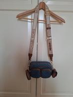 Michael Kors crossbody Jet Set denim, Ophalen of Verzenden, Nieuw, Blauw, Schoudertasje