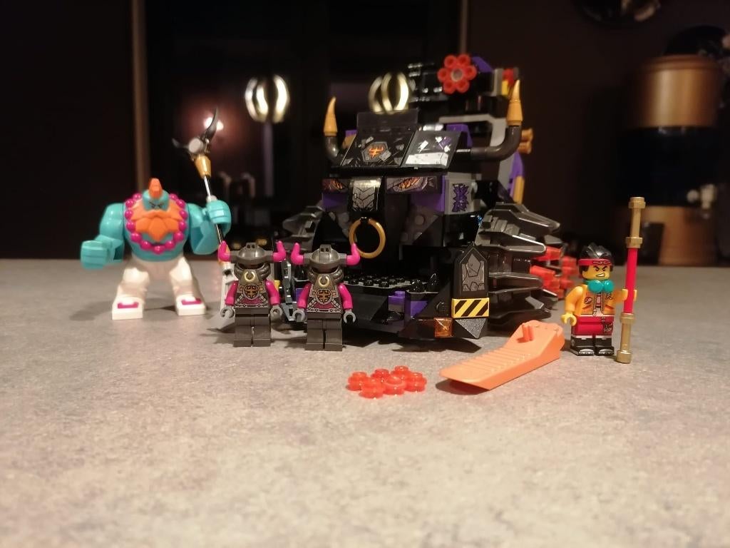 LEGO Monkie Kid 80007 Iron Bull Tank, Kinderen en Baby's, Speelgoed | Duplo en Lego, Ophalen, Zo goed als nieuw, Complete set