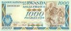 Rwanda 1000 Francs 1988 Unc pn 21a, Los biljet, Ophalen of Verzenden, Overige landen