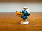 Trompetter Smurf – ogen open, Verzamelen, Ophalen of Verzenden, Gebruikt, Overige Smurfen, Poppetje, Figuurtje of Knuffel