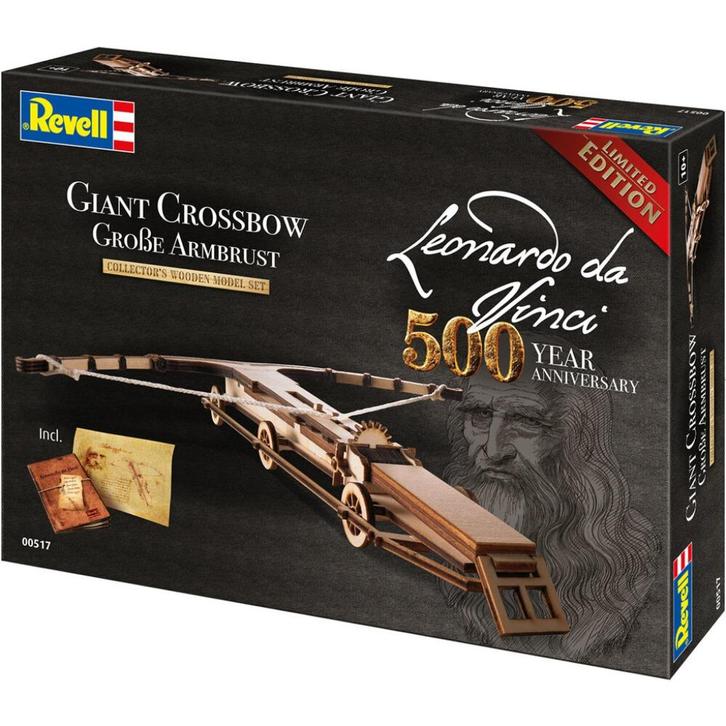 Da Vinci Giant Crossbow houten bouwmodel, Hobby en Vrije tijd, Modelbouw | Overige, Nieuw, 1:50 tot 1:144, Verzenden