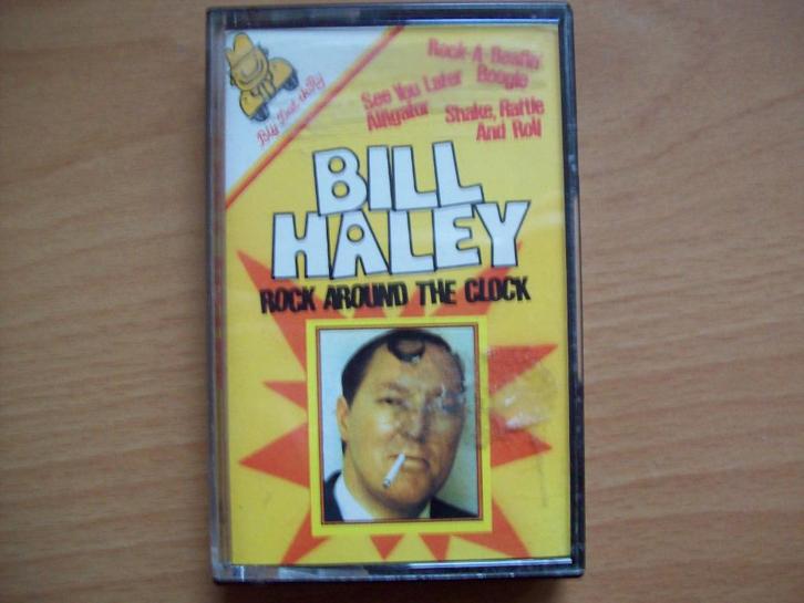 Bill Haley - Rock Around The Clock, Cd's en Dvd's, Cassettebandjes, Zo goed als nieuw, Origineel, Rock en Metal, 1 bandje, Ophalen of Verzenden