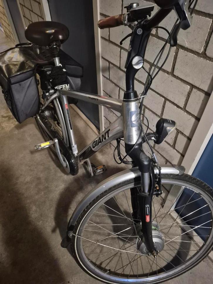 Giant Twist Go Dubbel Power E-bike Heren M, Fietsen en Brommers, Elektrische fietsen, Gebruikt, Ophalen of Verzenden