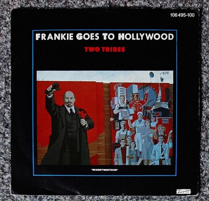 Frankie Goes To Hollywood ‎– Two Tribes, Cd's en Dvd's, Vinyl Singles, Single, Pop, 7 inch, Ophalen of Verzenden