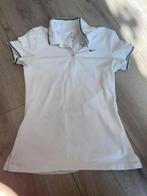 Nike sportshirt poloshirt tennisshirt s dri-fit wit witte, Verzenden, Wit, Nike, Racketsport