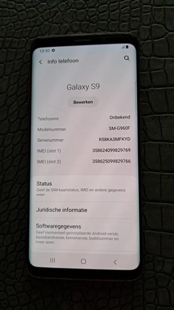 Samsung Galaxy S9 - Roze beschikbaar voor biedingen