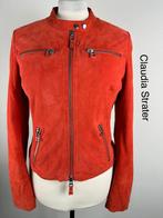 Claudia Strater Leren Jas  (mt: 42) 99,7/9464, Kleding | Dames, Jassen | Winter, Zwart, Claudia Strater, Maat 42/44 (L), Ophalen of Verzenden