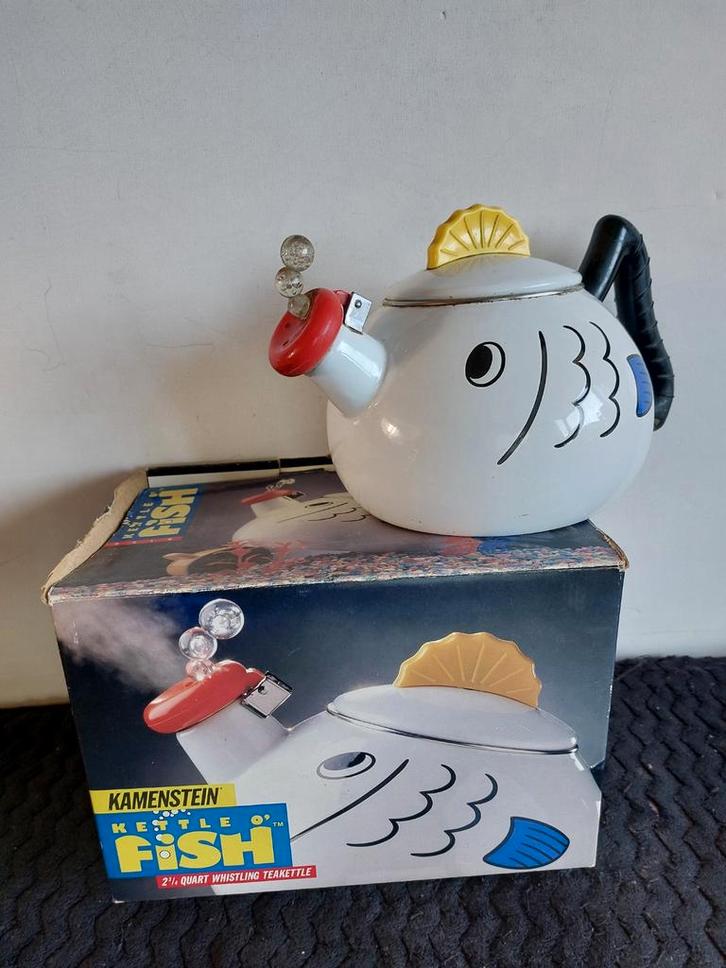 Kamenstein Kettle O' Fish Fluitketel, Antiek en Kunst, Curiosa en Brocante, Ophalen of Verzenden