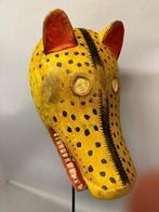 240212 - Afrikaans Lion marionet masker from the Bozo., Antiek en Kunst, Ophalen of Verzenden