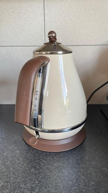 De'Longhi Icona Vintage Waterkoker Retro Design (Beige) beschikbaar voor biedingen