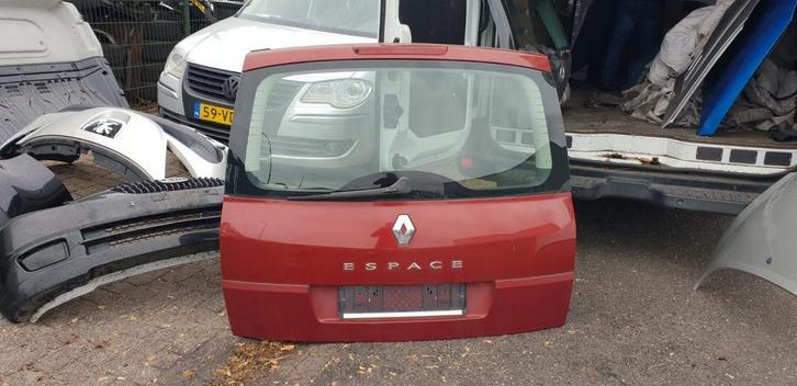 RENAULT ESPACE ACHTERKLEP BJ 2004 TOT 2010, Auto-onderdelen, Carrosserie en Plaatwerk, Achterklep, Achter, Gebruikt, Ophalen of Verzenden