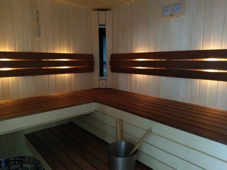 Buitensauna - Infraroodsauna - Finse Sauna - Hottub's BASTU., Sport en Fitness, Sauna, Nieuw, Complete sauna, Infrarood, Ophalen of Verzenden