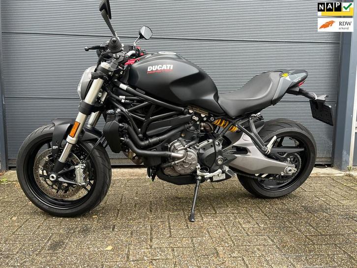 Ducati Tour Monster 821 ABS Quickshift BJ 2019 Nieuwstaat !, Motoren, Motoren | Ducati, Bedrijf, Toermotor, meer dan 35 kW, ABS