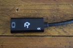 Display Port naar HDMI-adapter, 4K-resolutie HDTV-converter, Ophalen of Verzenden, Zo goed als nieuw, Overige kabels